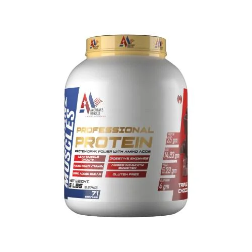 Americanz Muscles Professional whey protein concentrate 2.27kg 71 servings