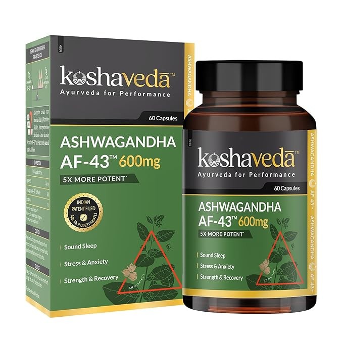 Koshaveda by MuscleBlaze Ashwagandha AF-43 60 servings