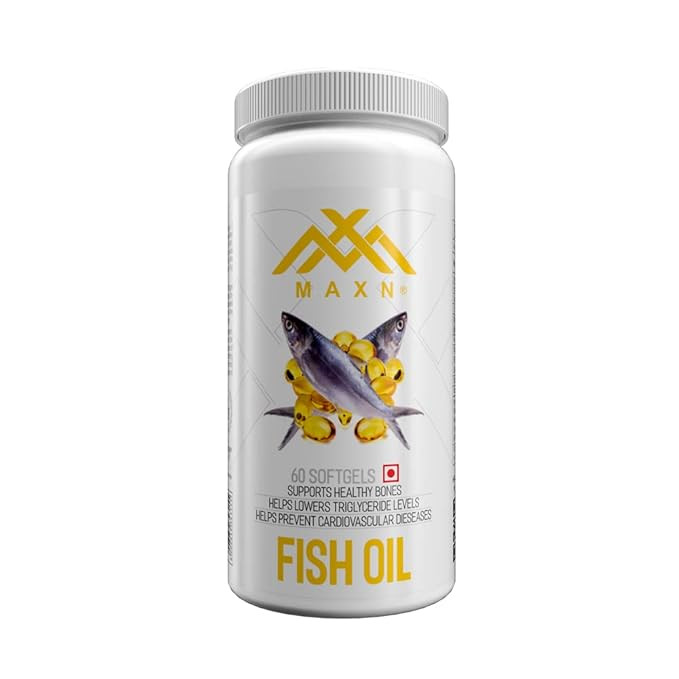 MAXN omega 3 fish oil 60 servings