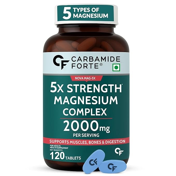 Carbamide Forte 5x strength Magnesium Complex 120tablets | 60 days |