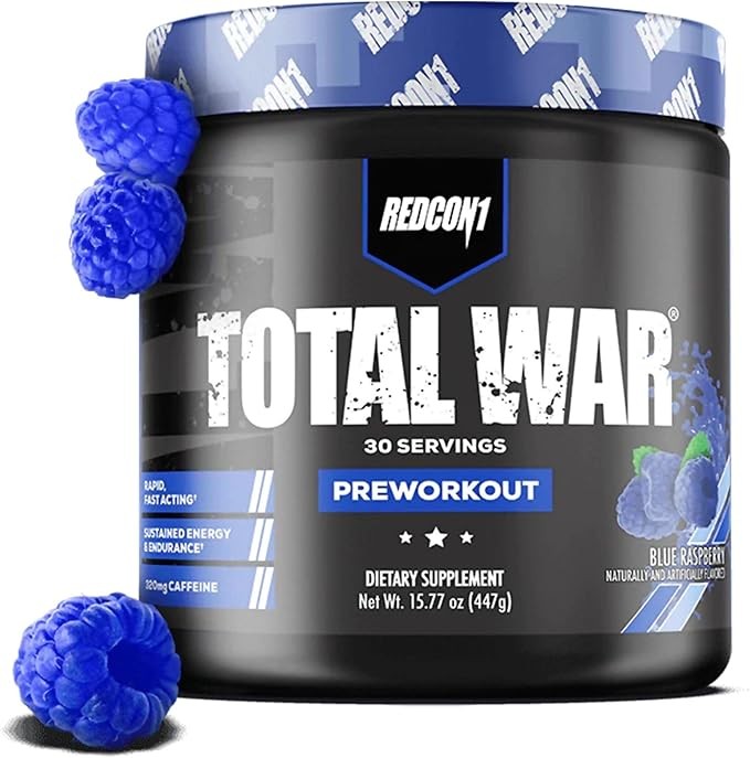 Redcon total war pre-workout drink 435g 30 servings