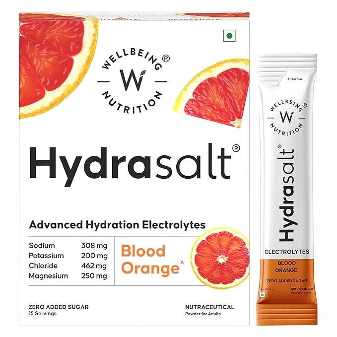 Wellbeing Nutrition Hydrasalt 15 sachet | 15 servings |
