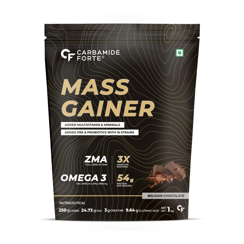 Carbamide Forte Mass Gainer with 1kg | 3 servings |