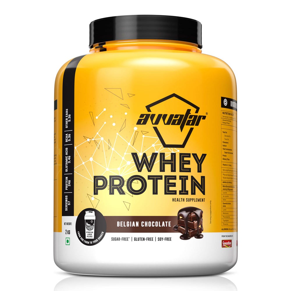 Avvatar whey protein concentrate & isolate blend 2kg 57 servings