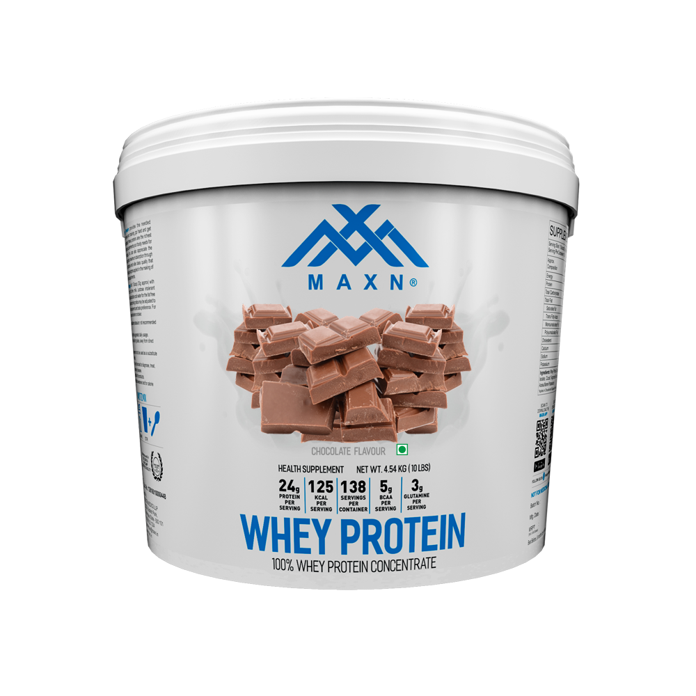 Maxn 100% whey protein concentrate 4.54kg 138 servings