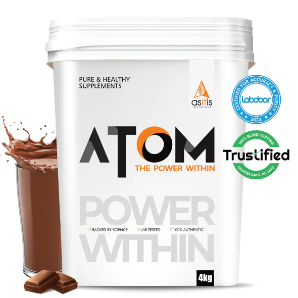 AS-IT-IS Atom whey protein 4kg 111 servings