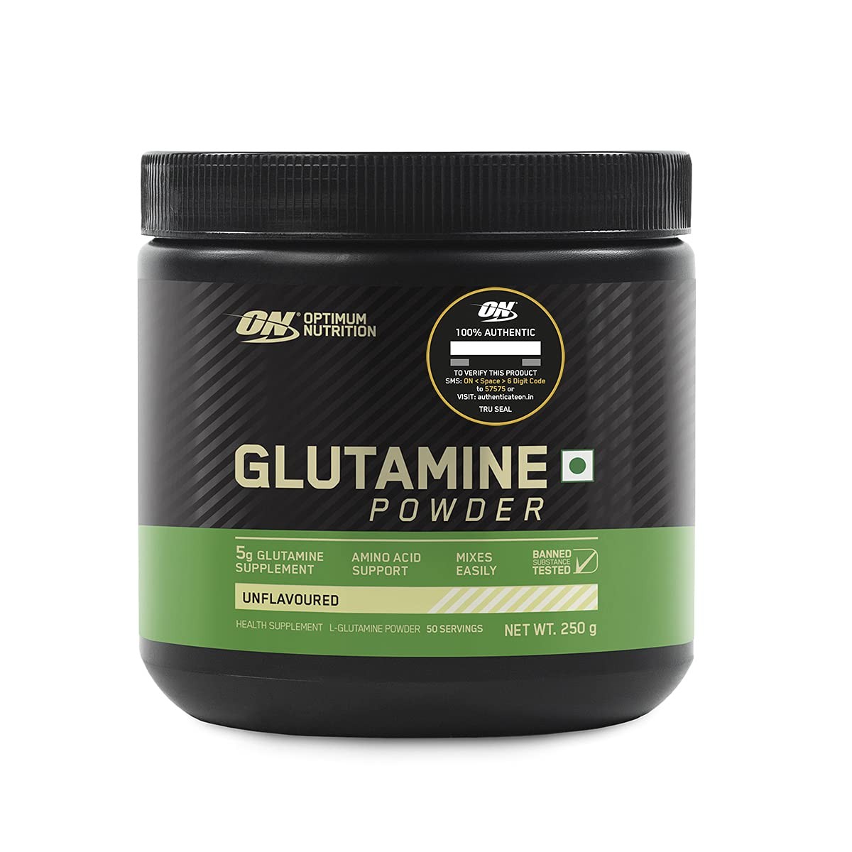 Optimum Nutrition L-Glutamine Powder 250g 50 servings