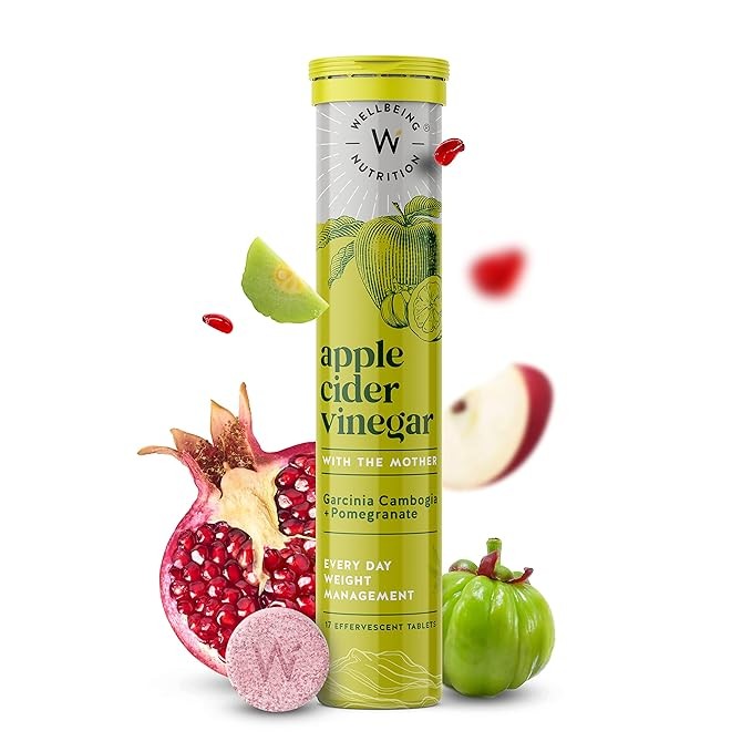 Wellbeing Nutrition Apple Cider Vinegar with the mother 17 servings