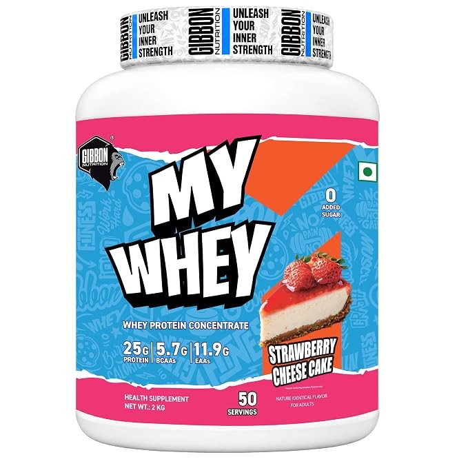 Gibbon Nutrition My whey protein concentrate 2Kg | 50 servings |