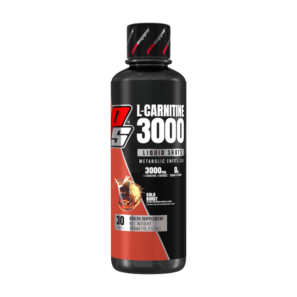 Prosupps L-Carnitine 3000 Liquid Shots Metabolic Energizer 450ml 30 servings