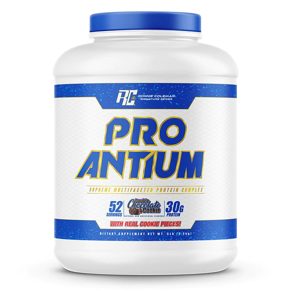 Ronnie Colomen Signature Series Pro Antium Whey Protein 2.3kg 52 servings | NOTE:- Double chocolate flavor made in india |