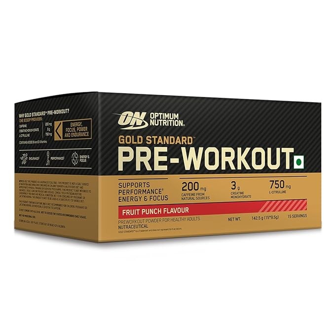Optimum Nutrition Gold Standard Pre-Workout 142.5g 15 servings | single serve packs |