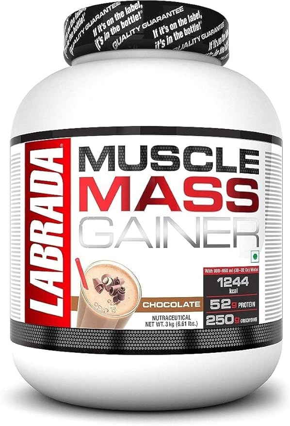 Labrada Muscle Mass Gainer With Creatine & Glutamine 3kg 9 servings