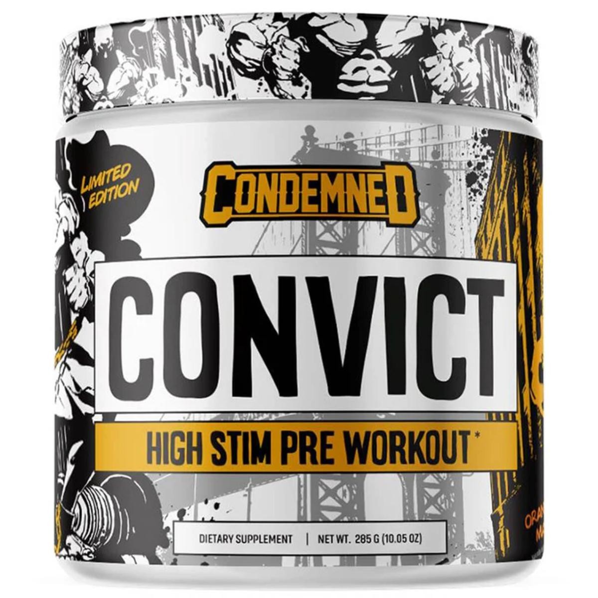 Condemned Convict High Stim pre workout 300g | 50 servings |
