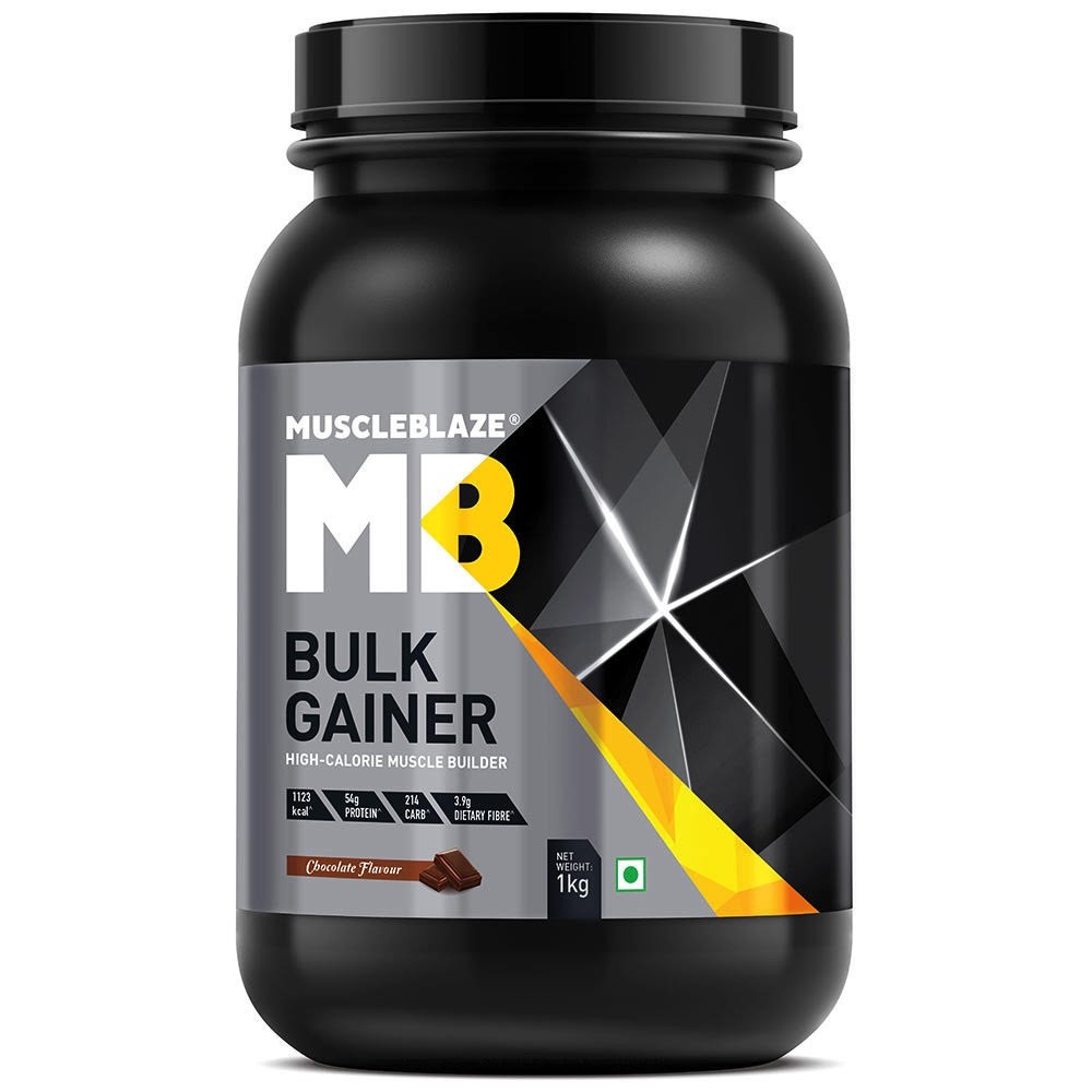 MuscleBlaze Bulk Gainer With Creatine 1kg 10 servings