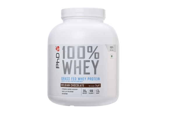 PHD 100% Whey Protein concentrate 2kg 80 servings